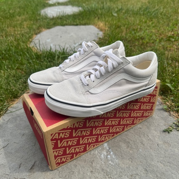 Vans Shoes - Vans Old Skool Gray Dawn/True White Size 7.5
